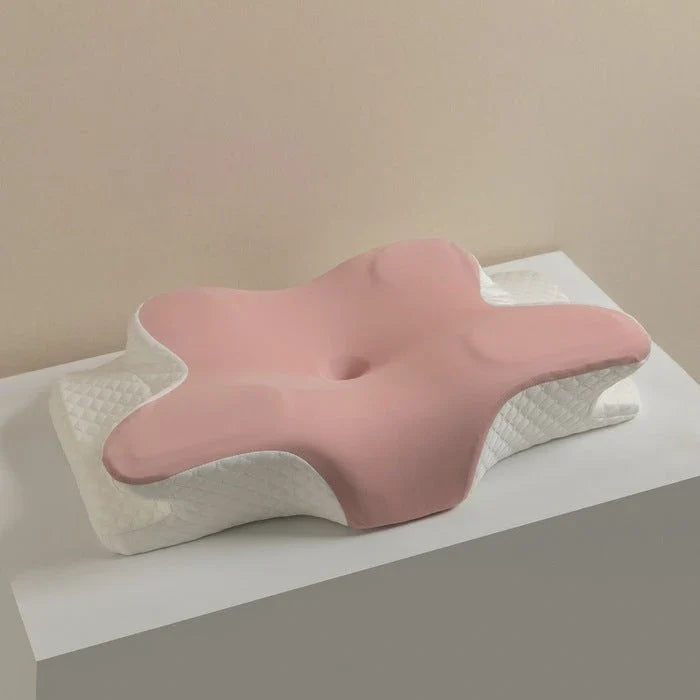 Ergonomic Memory Foam Butterfly Pillow