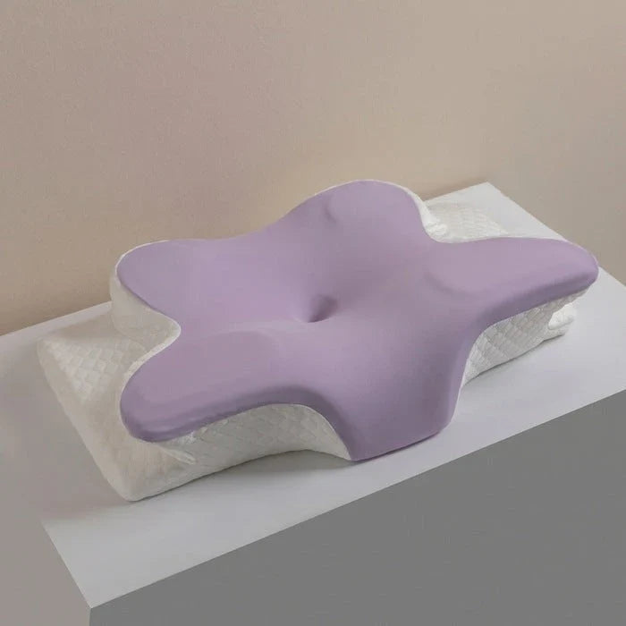 Ergonomic Memory Foam Butterfly Pillow